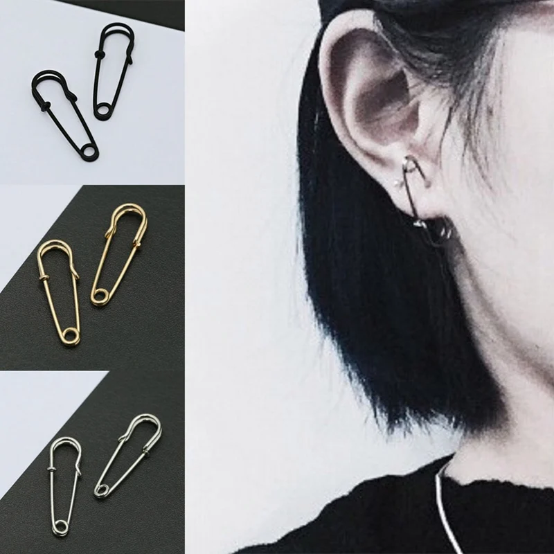 Free Shipping Party Punk Personality Alloy Safety Pin Puncture Earring Alloy Fashion Jewelry
Free Shipping Party Punk Personality Alloy Safety Pin Puncture Earring Alloy Fashion Jewelry