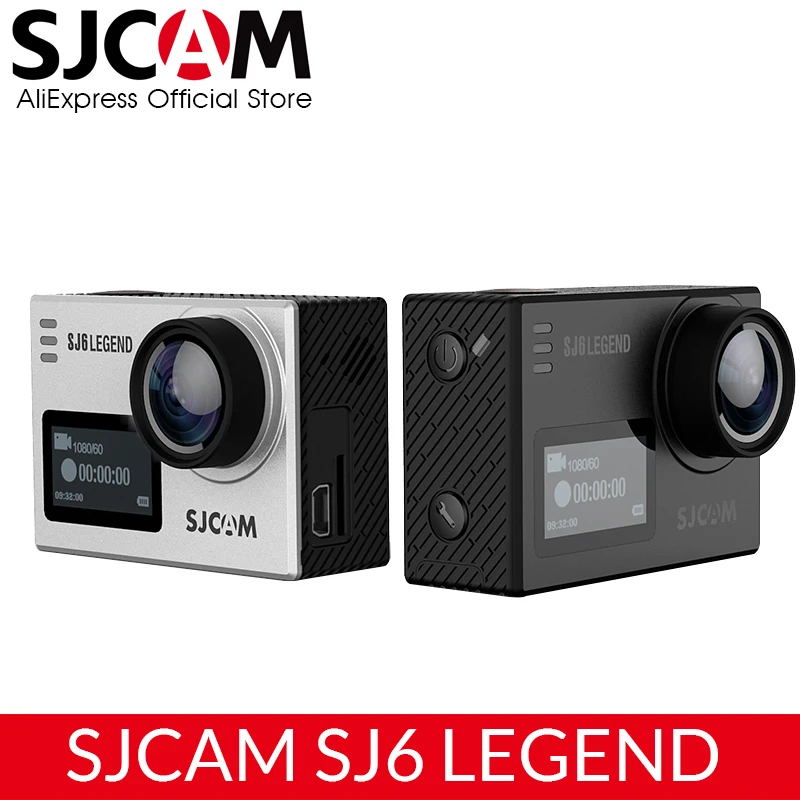 

SJCAM SJ6 Legend 4K 24fps Ultra HD Notavek 96660 Waterproof Action Camera 2.0" Touch Screen Remote WIFI RAW Sports DV