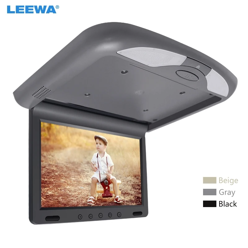 LEEWA 10.1 Inch Car Roof Mounted TFT LCD Monitor 2-Way Video Input Flip Down Multimedia Video Ceiling Roof mount Display #CA1081
LEEWA 10.1 Inch Car Roof Mounted TFT LCD Monitor 2-Way Video Input Flip Down Multimedia Video Ceiling Roof mount Display #CA1081