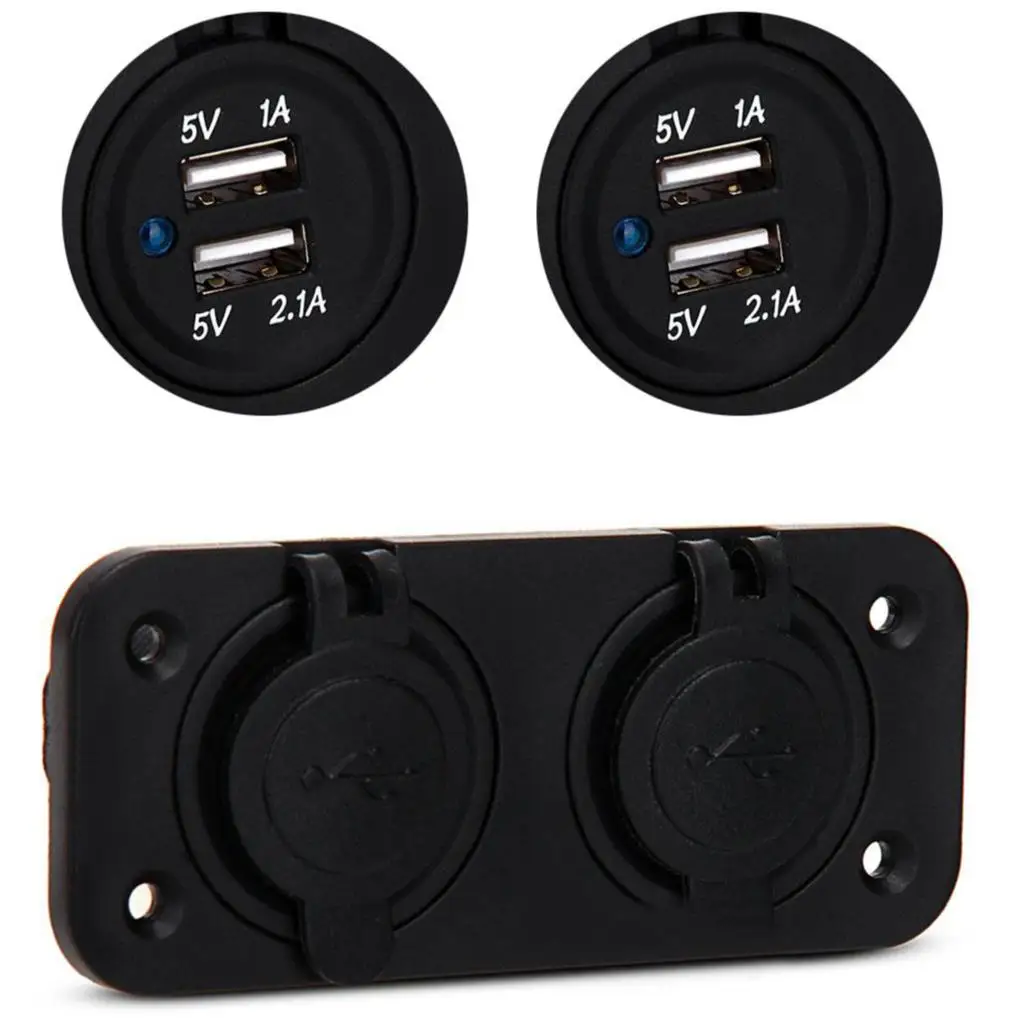 Marsnaska Brand New 12V Double Auto Cigarette Lighter 4 USB Socket Adapter Outlet Black
Marsnaska Brand New 12V Double Auto Cigarette Lighter 4 USB Socket Adapter Outlet Black