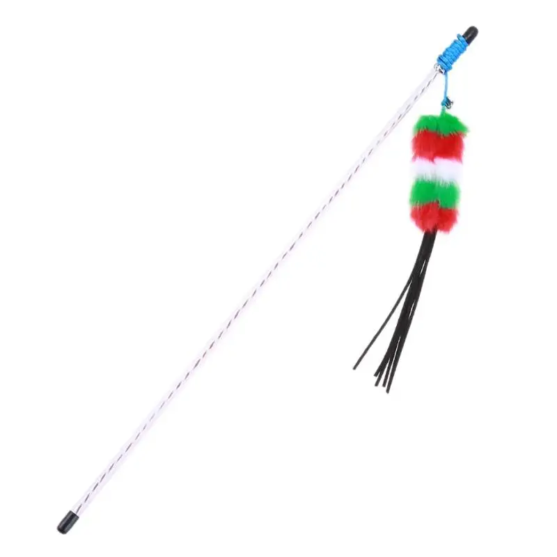 Interactive Cat Toys Plush Colored Feathers Cat Wire Pole Plastic Funny Cat Rod Pet Toy Intelligence Trainning Products
Interactive Cat Toys Plush Colored Feathers Cat Wire Pole Plastic Funny Cat Rod Pet Toy Intelligence Trainning Products