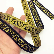 buy black gold ribbon and get free shipping on aliexpress com