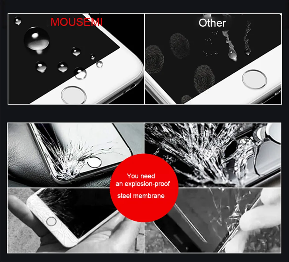 MOUSEMI For Xiaomi Redmi 4A 5A 5 Plus Note 5A Prime 5Pro Glass Screen Protector Protective Glass On For Xiaomi Redmi 6A 6 Pro S2 (5)
