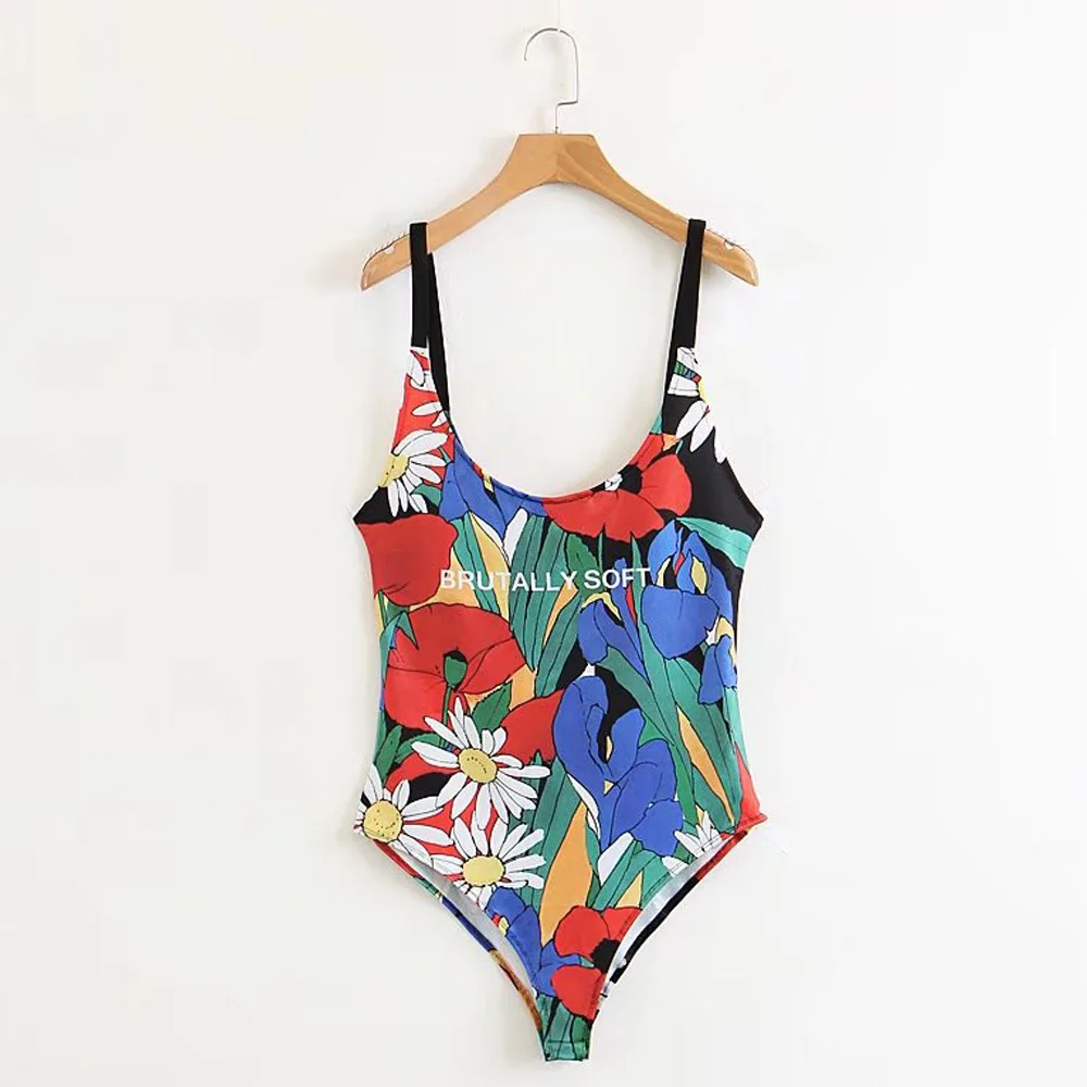 FIRSTTO Sexy Colorful Letter Floral Print Backless Deep V-Neck fit Romper Body Siamese Bodysuit Undershirt Women Sling Playsuits
FIRSTTO Sexy Colorful Letter Floral Print Backless Deep V-Neck fit Romper Body Siamese Bodysuit Undershirt Women Sling Playsuits