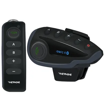 A Pair VNETPHONE V8 Intercom Motorcycle 5 Riders Bluetooth Communication System Helmet Walkie Talkie NFC Remote Control
A Pair VNETPHONE V8 Intercom Motorcycle 5 Riders Bluetooth Communication System Helmet Walkie Talkie NFC Remote Control