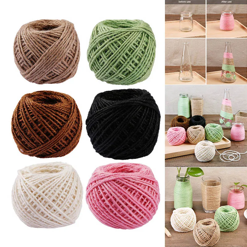 1 Pcs Hemp DIY Trussing Tying Arts Crafts Hangtag Gift Home Decorating Gardening Cooking Twine MF999
1 Pcs Hemp DIY Trussing Tying Arts Crafts Hangtag Gift Home Decorating Gardening Cooking Twine MF999