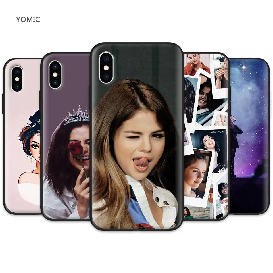 Mobile Phone Cover for Apple iPhone XR 7 8 6 6S Plus X XS MAX 5 5S SE Silicone Soft TPU Phone Case Cover Selena Gomez Coque
Mobile Phone Cover for Apple iPhone XR 7 8 6 6S Plus X XS MAX 5 5S SE Silicone Soft TPU Phone Case Cover Selena Gomez Coque