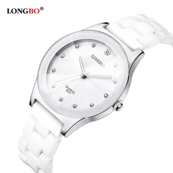 Watch Women LONGBO Top Brand Luxruy White Ceramic Watch lady Fashion Casual Quartz Watches Ladies Hodinky Clock relogio feminino
Watch Women LONGBO Top Brand Luxruy White Ceramic Watch lady Fashion Casual Quartz Watches Ladies Hodinky Clock relogio feminino