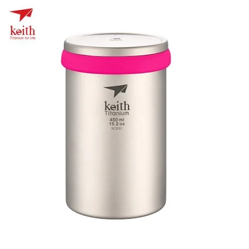 Keith Titanium Mug Coffee Cup Lightweight Portable Outdoor Camping Travel Tea Maker With Titanium Strainer 450ml 15.2oz Ti3521
Keith Titanium Mug Coffee Cup Lightweight Portable Outdoor Camping Travel Tea Maker With Titanium Strainer 450ml 15.2oz Ti3521