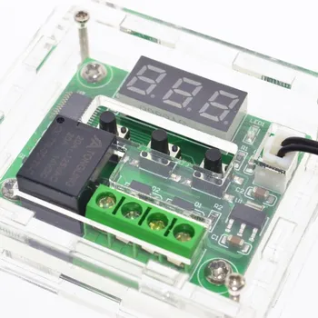W1209 DC12V cool temp thermostat temperature control switch temperature controller thermometer thermo controller+Acrylic Box
W1209 DC12V cool temp thermostat temperature control switch temperature controller thermometer thermo controller+Acrylic Box