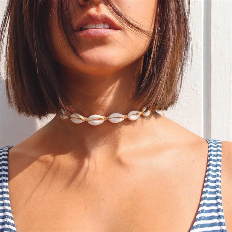 IFMIA Bohemian Natural Seashell Collar Choker Necklace For Women Fashion Ocean Beach Necklaces Jewelry Collares De Moda 2019
IFMIA Bohemian Natural Seashell Collar Choker Necklace For Women Fashion Ocean Beach Necklaces Jewelry Collares De Moda 2019