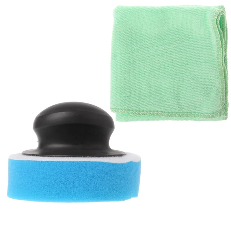 Hot Sale 1Set Handle+Sponge+Towel Polishing Buffing Pad For Car Waxing Polisher Tool Care
Hot Sale 1Set Handle+Sponge+Towel Polishing Buffing Pad For Car Waxing Polisher Tool Care