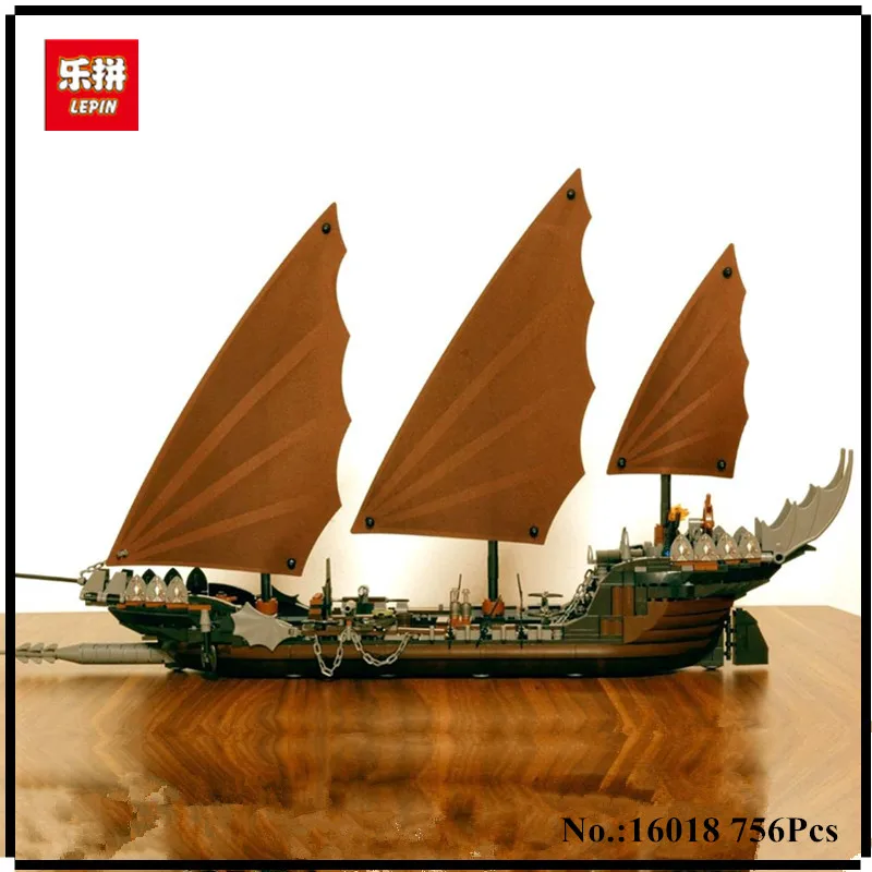 IN STOCK Lepin 16018 756pcs Genuine New The lord of rings Series The Ghost Pirate Ship Set Educational Building Block Brick Toys
IN STOCK Lepin 16018 756pcs Genuine New The lord of rings Series The Ghost Pirate Ship Set Educational Building Block Brick Toys