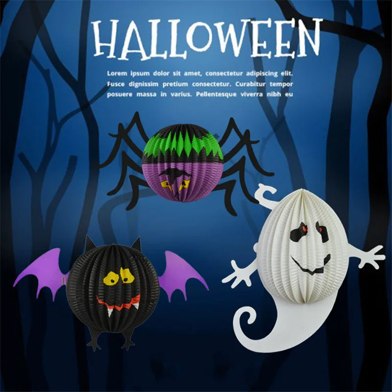 Halloween Decoration Hanging Lamp Bat Spider Ghost Skull Halloween Props For Yard Haunted House Scary Lattern All Saints' Day
Halloween Decoration Hanging Lamp Bat Spider Ghost Skull Halloween Props For Yard Haunted House Scary Lattern All Saints' Day