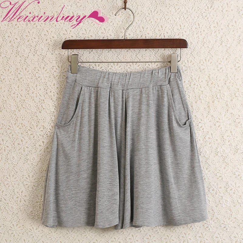 New modal shorts Short Autumn Summer Women loose large size Casual Hot Short Wide leg Home Elasticity Short F1
New modal shorts Short Autumn Summer Women loose large size Casual Hot Short Wide leg Home Elasticity Short F1