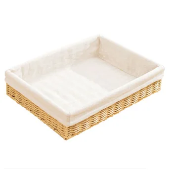Woven Storage Baskets with White Lining - Nesting Baskets Set, Strap Storage Tote for Shelf, Kitchen, Bathroom - Small, Medium
Woven Storage Baskets with White Lining - Nesting Baskets Set, Strap Storage Tote for Shelf, Kitchen, Bathroom - Small, Medium