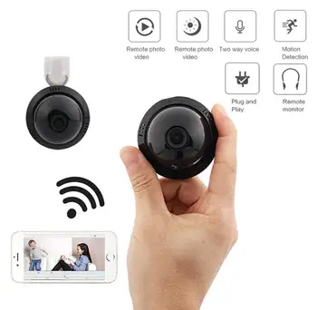 Camera Wireless 1080p WIFI Infrared Night Vision IP Camara Two-way Voice Motion Detection Small Portable Nanny Cam R15
Camera Wireless 1080p WIFI Infrared Night Vision IP Camara Two-way Voice Motion Detection Small Portable Nanny Cam R15