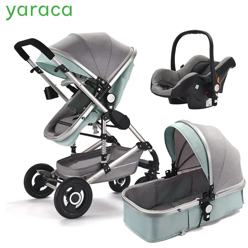 maternity luxury baby stroller 3 in 1 travel system