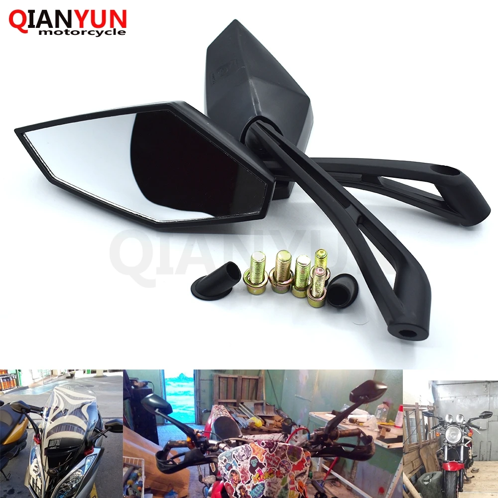 Universal 8mm 10mm Motorcycle Rearview Mirrors Motorbike Side Mirrors for Kawasaki Ninja ZX6R ZX6RR ZX636 ZX7R ZX9R ZX10R ZX14R
Universal 8mm 10mm Motorcycle Rearview Mirrors Motorbike Side Mirrors for Kawasaki Ninja ZX6R ZX6RR ZX636 ZX7R ZX9R ZX10R ZX14R