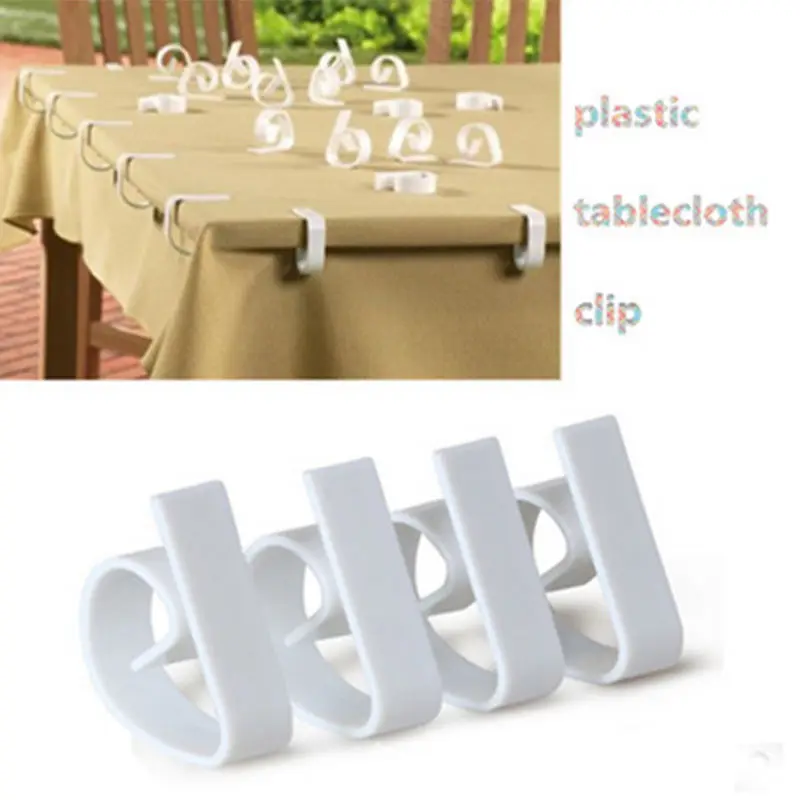 Simple 4PCS/lot Plastic Tablecloth Tables Useful Clips Holder Cloth Clamps Party Picnic Wedding Prom
Simple 4PCS/lot Plastic Tablecloth Tables Useful Clips Holder Cloth Clamps Party Picnic Wedding Prom