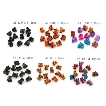 12pcs/set Small Hair Claw Clip Headband Crystal Hairpins Crab Clamp Hair Clips Claws Mini Clamps Girls Crab Hair Claw Gifts
12pcs/set Small Hair Claw Clip Headband Crystal Hairpins Crab Clamp Hair Clips Claws Mini Clamps Girls Crab Hair Claw Gifts
