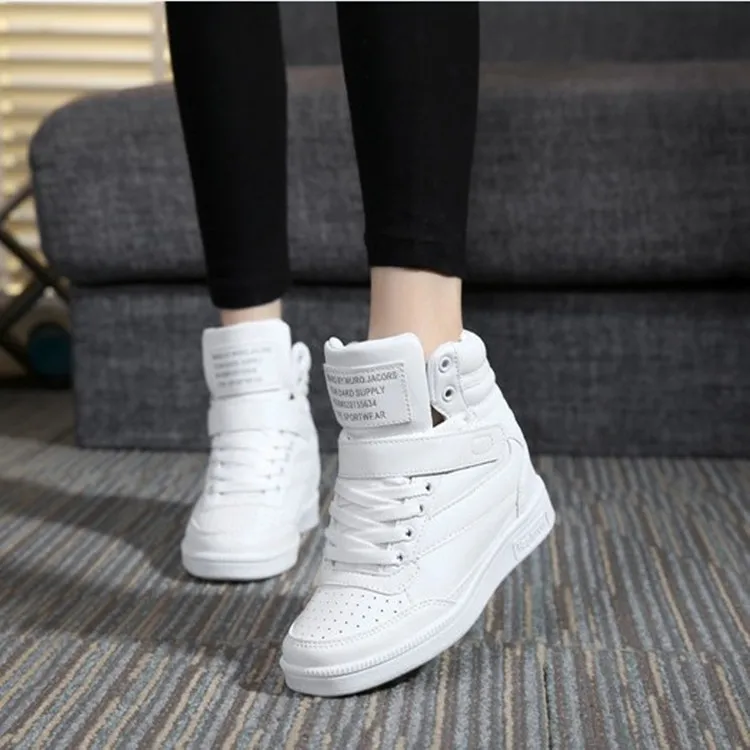 2019 Spring New Designer Wedges White Platform Sneakers Women Shoes Tenis Feminino Casual Female Shoes Woman Basket Femme7
2019 Spring New Designer Wedges White Platform Sneakers Women Shoes Tenis Feminino Casual Female Shoes Woman Basket Femme7