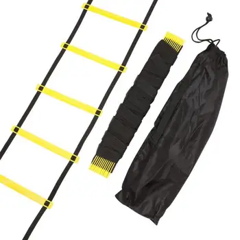 8/10/12 Rung Nylon Straps Training Ladders Agility Speed Ladder Stairs for Soccer Football Speed Ladder Fitness Equipment
8/10/12 Rung Nylon Straps Training Ladders Agility Speed Ladder Stairs for Soccer Football Speed Ladder Fitness Equipment