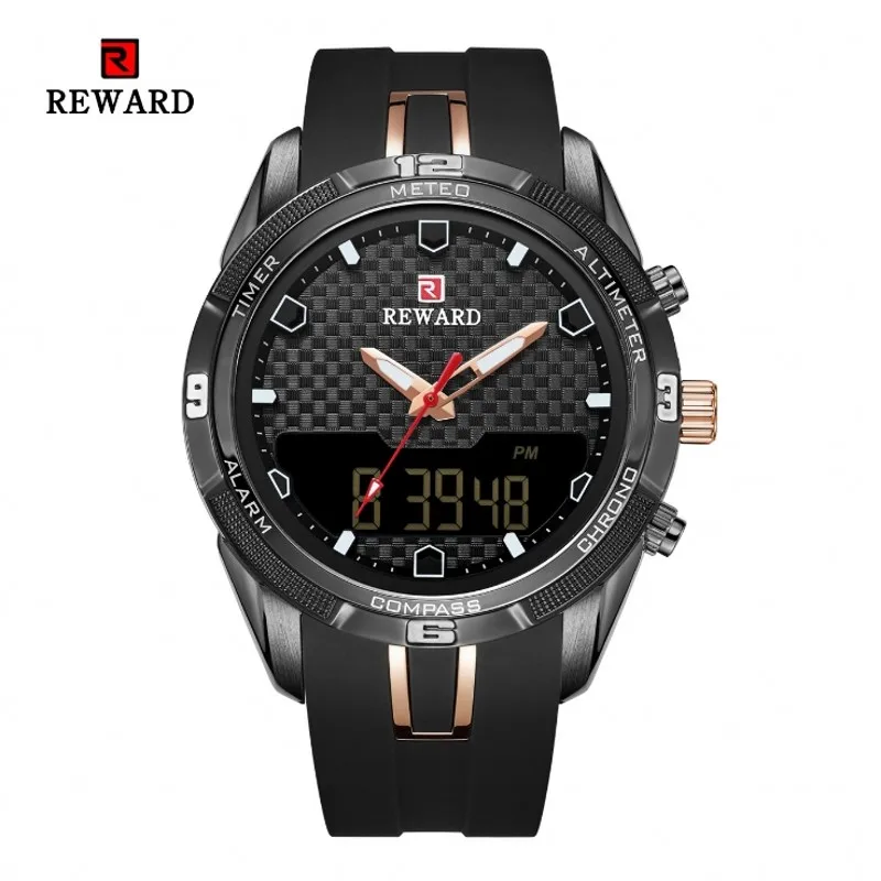 Men's Sports Watch Waterproof LED Watch Military Top Brand Luxury Watches Silicone Double Movement Digital Electronic Clock
Men's Sports Watch Waterproof LED Watch Military Top Brand Luxury Watches Silicone Double Movement Digital Electronic Clock