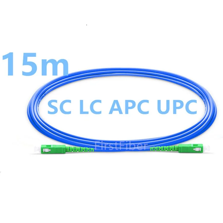 15m SC/LC APC/UPC Armored fiber Patch Cable, optical Patch cord, jumper Stainless steel armor, Simplex Single Mode PVC
15m SC/LC APC/UPC Armored fiber Patch Cable, optical Patch cord, jumper Stainless steel armor, Simplex Single Mode PVC