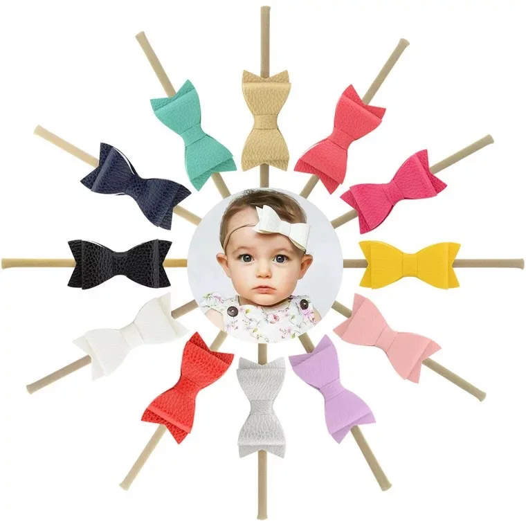 Corlorful Leather Bow Headband for Girls Hair Accessories Bebes Nylon Elastic Headbands with Bunny Baby Hairbows Top Headband
Corlorful Leather Bow Headband for Girls Hair Accessories Bebes Nylon Elastic Headbands with Bunny Baby Hairbows Top Headband