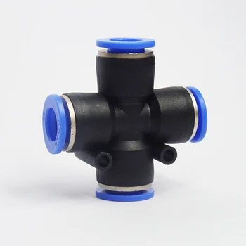 PZA4 6 8 10 12mm Air Fitting 4-Way Cross Shaped Splitter Push in Pneumatic Tube Connector Quick Fittings
PZA4 6 8 10 12mm Air Fitting 4-Way Cross Shaped Splitter Push in Pneumatic Tube Connector Quick Fittings