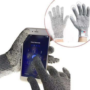 1Pairs Gray Anti-Cutting Cut Resistant Gloves Food Grade Kitchen Butcher Protection -Level 5 Workplace Safety XXS-L Sizes
1Pairs Gray Anti-Cutting Cut Resistant Gloves Food Grade Kitchen Butcher Protection -Level 5 Workplace Safety XXS-L Sizes
