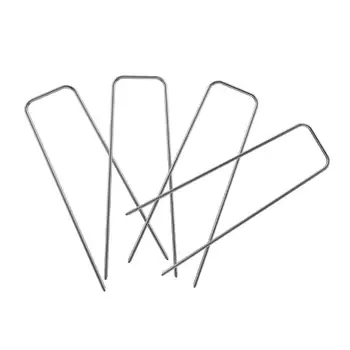 50PCS/Lot Galvanized Steel Garden Pile U-Shaped Nail for Fixing Weed Fabric Landscape Fabric Mesh Floor Nail
50PCS/Lot Galvanized Steel Garden Pile U-Shaped Nail for Fixing Weed Fabric Landscape Fabric Mesh Floor Nail