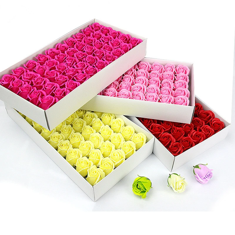 50pcs Beauty Rose Flower Loving Heart Whitening Soap Handmade Wedding Valentine's Day Christmas Gift Bath Accessories
50pcs Beauty Rose Flower Loving Heart Whitening Soap Handmade Wedding Valentine's Day Christmas Gift Bath Accessories