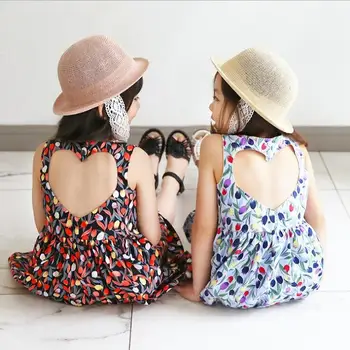 2019 new style girls printed hollow out dress fashion summer cotton girls vest dresses 3-8t B775
2019 new style girls printed hollow out dress fashion summer cotton girls vest dresses 3-8t B775
