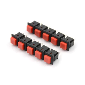 wholesale 125VAC 1A Red Square SPST NonLocking Reset/Self-locking Push Button Switch Wholesale Square Head Switches 10pcs/lot
wholesale 125VAC 1A Red Square SPST NonLocking Reset/Self-locking Push Button Switch Wholesale Square Head Switches 10pcs/lot