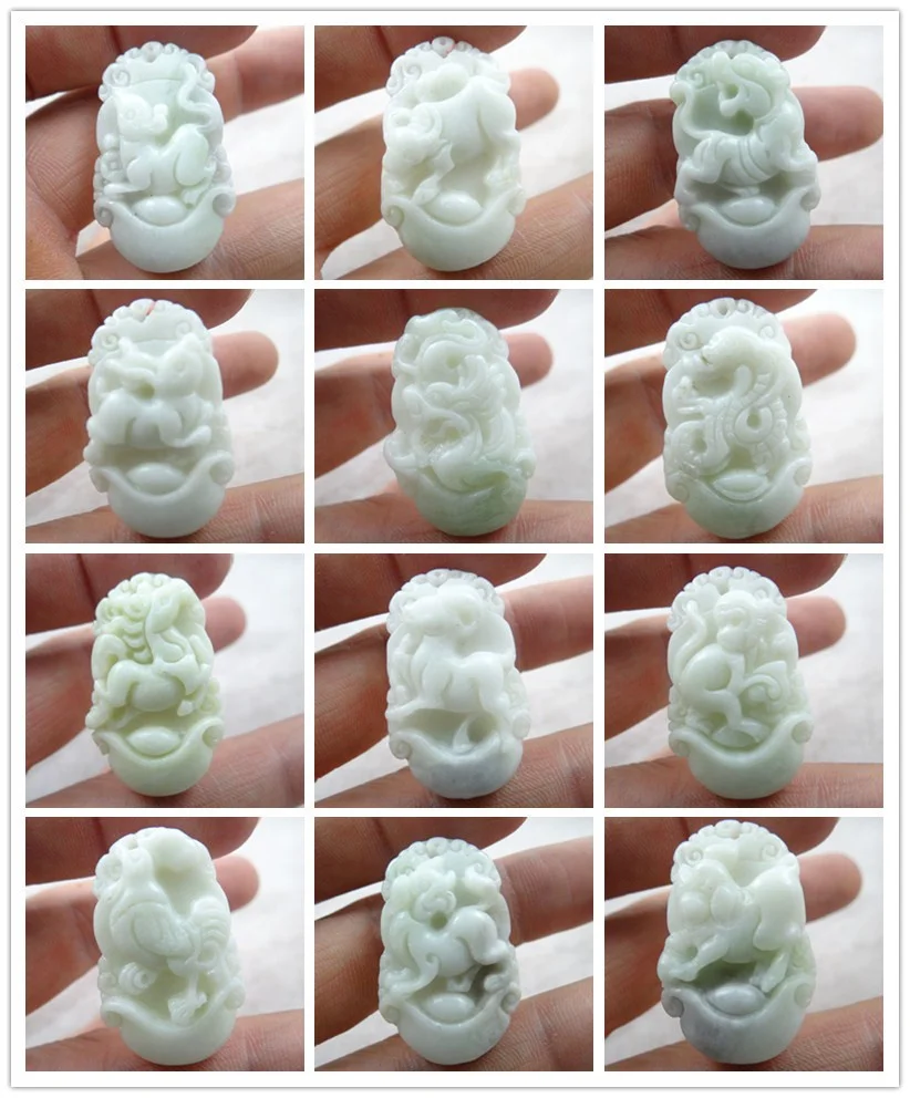 36*22Wholesale natural Chinese Liantian stone hand-carved statue of Zodiac signs amulet pendant necklace Jewelry Making
36*22Wholesale natural Chinese Liantian stone hand-carved statue of Zodiac signs amulet pendant necklace Jewelry Making