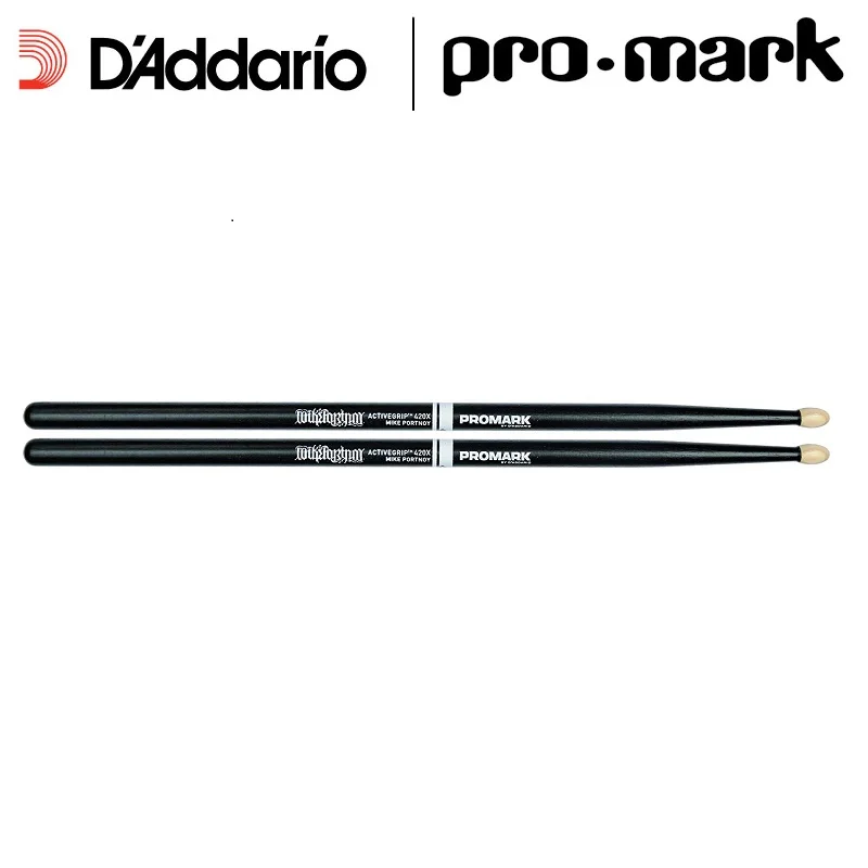 Promark by D'addario TXMP420XW-AG Mike Portnoy Signature ActiveGrip 420X Hickory Oval Tip Drumsticks Daddario
Promark by D'addario TXMP420XW-AG Mike Portnoy Signature ActiveGrip 420X Hickory Oval Tip Drumsticks Daddario