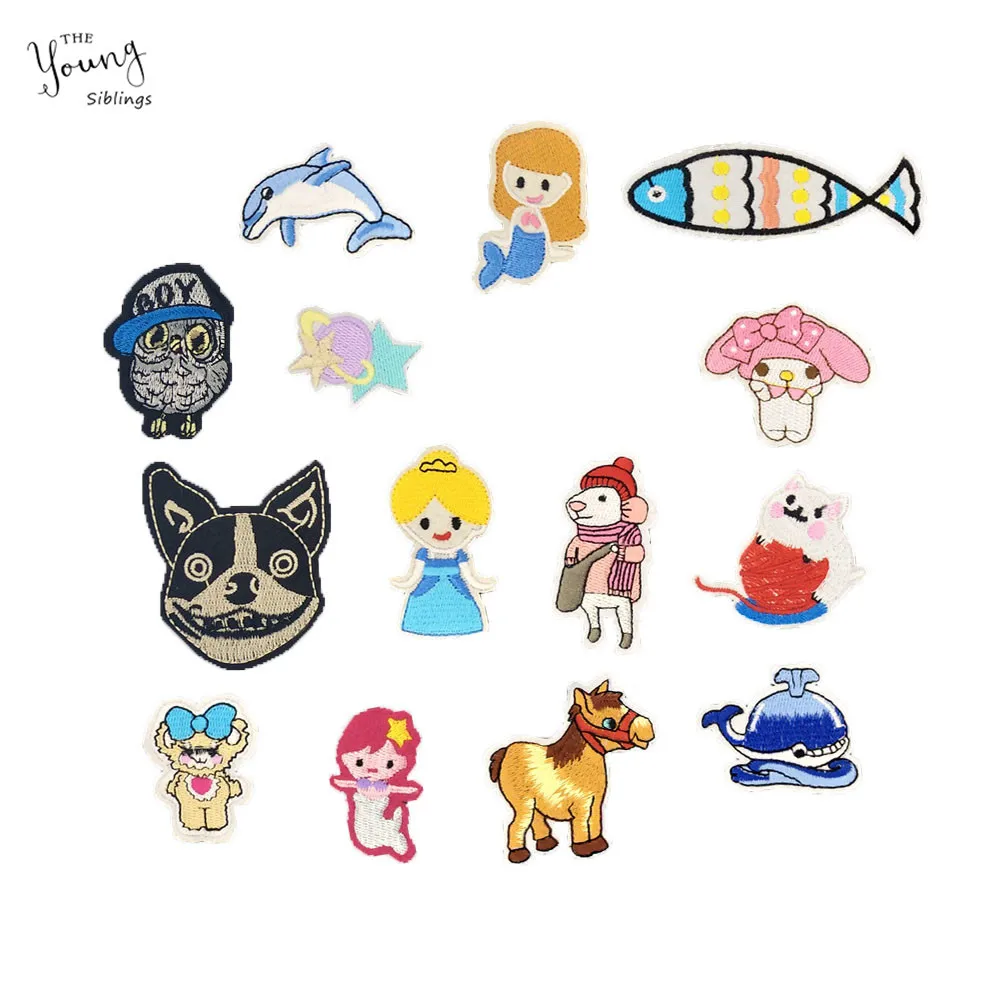 Cartoon Embroidered Children's Cloth Iron Patch Jacket Jeans Decoration Hot Melt Adhesive Patch Applique Cute Embroidery Badge
Cartoon Embroidered Children's Cloth Iron Patch Jacket Jeans Decoration Hot Melt Adhesive Patch Applique Cute Embroidery Badge