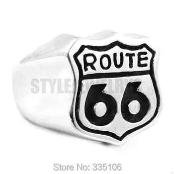 Free Shipping! Route 66 Ring Mother Road USA Highway Motor Biker Ring Stainless Steel Jewelry Historic Route 66 Ring SWR0357
Free Shipping! Route 66 Ring Mother Road USA Highway Motor Biker Ring Stainless Steel Jewelry Historic Route 66 Ring SWR0357