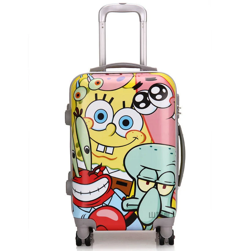 SpongeBob SquarePants Cartoon Child Travel Suitcase ABS+PC Universal Wheels Women Trolley Luggage Bag 20" 24" Rolling Luggage
SpongeBob SquarePants Cartoon Child Travel Suitcase ABS+PC Universal Wheels Women Trolley Luggage Bag 20" 24" Rolling Luggage