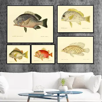 Home Decoration Print Canvas Wall Art Picture Poster Paintings Horizontal Rectangle Realistic fish spectrum Sea Fish
Home Decoration Print Canvas Wall Art Picture Poster Paintings Horizontal Rectangle Realistic fish spectrum Sea Fish