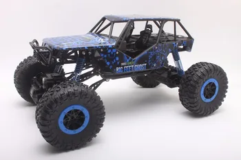 

RC Car 2.4GHz Rock Crawler Rally Car 4WD Truck 1:10 Scale Off-road Race Vehicle Buggy Electronic RC Model Toy HB-P1002