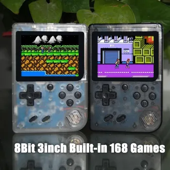 8 Bit 3.0 Inch Mini Retro Portable Mini Handheld Game Player RS-6 A Pocket Video Game Console Built-in 168 Classic Games TV Out
8 Bit 3.0 Inch Mini Retro Portable Mini Handheld Game Player RS-6 A Pocket Video Game Console Built-in 168 Classic Games TV Out