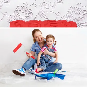 Household Room Painting Tool Embossing Roller Paint Brush Wall Paint Tool Decora Handle Roller Cushions Throw Home family
Household Room Painting Tool Embossing Roller Paint Brush Wall Paint Tool Decora Handle Roller Cushions Throw Home family