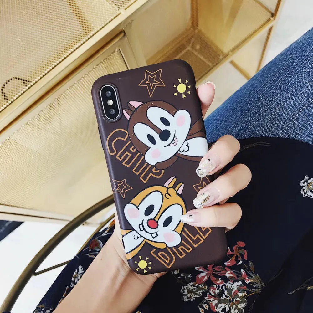 maosenguoji cute cartoon squirrel chip dale funny Mobile Phone Case for iphone 6 6s 6plus 7 plus 8 plus X 10 fashion chipmunk
maosenguoji cute cartoon squirrel chip dale funny Mobile Phone Case for iphone 6 6s 6plus 7 plus 8 plus X 10 fashion chipmunk