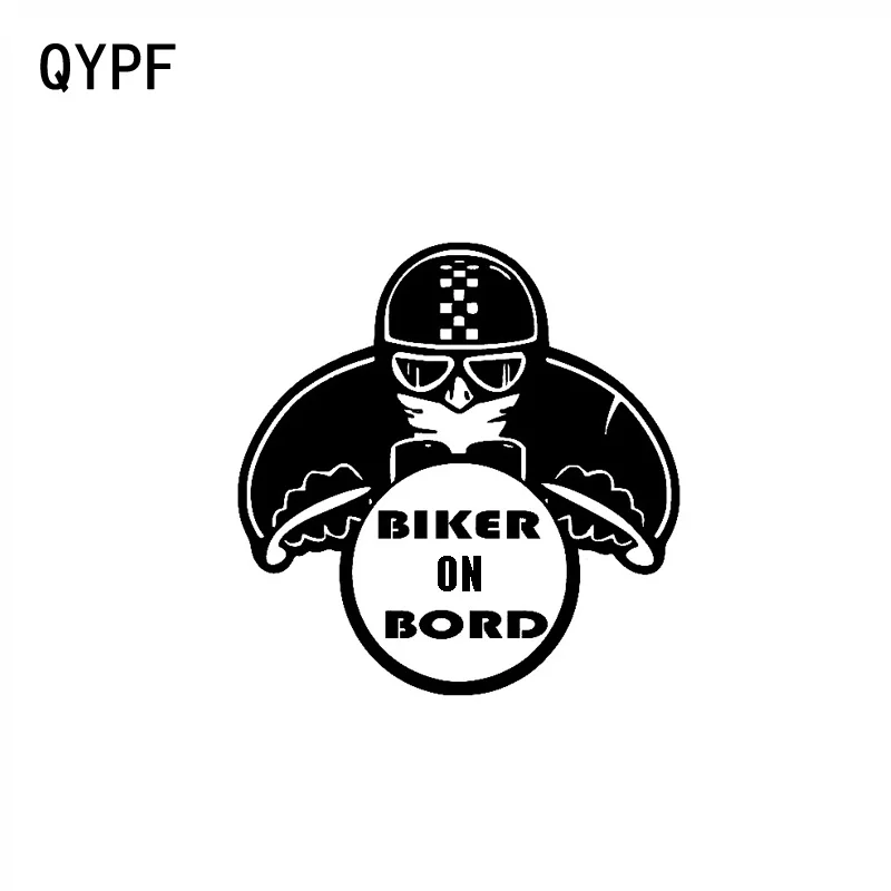 QYPF 17.3CM*17.8CM BIKER ON BOARD Vinyl Car Motorcycle Sticker Decal Black Sliver C14-0247
QYPF 17.3CM*17.8CM BIKER ON BOARD Vinyl Car Motorcycle Sticker Decal Black Sliver C14-0247