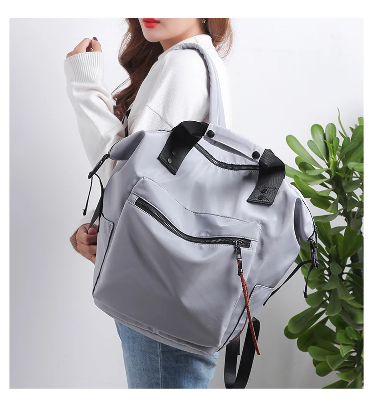 2018 Nylon Backpack Women Casual Backpacks Ladies High Capacity Back To School Bag Teenage Girls Travel Students Mochila Bolsa 23