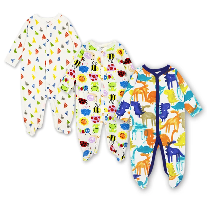 3 Pack Newborn Romper Baby Girl Boy 0-12 Months Long Sleeve Cute Cartoon Jumpsuit Infant Clothes
3 Pack Newborn Romper Baby Girl Boy 0-12 Months Long Sleeve Cute Cartoon Jumpsuit Infant Clothes