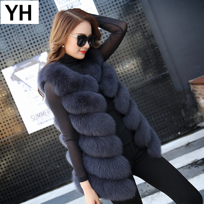 2019 Autumn Winter Women Real Fox Fur Vest Female Genuine Fox Fur Coat Leather Jacket Warm Lady Gilet Natural Fox Fur Waistcoat
2019 Autumn Winter Women Real Fox Fur Vest Female Genuine Fox Fur Coat Leather Jacket Warm Lady Gilet Natural Fox Fur Waistcoat